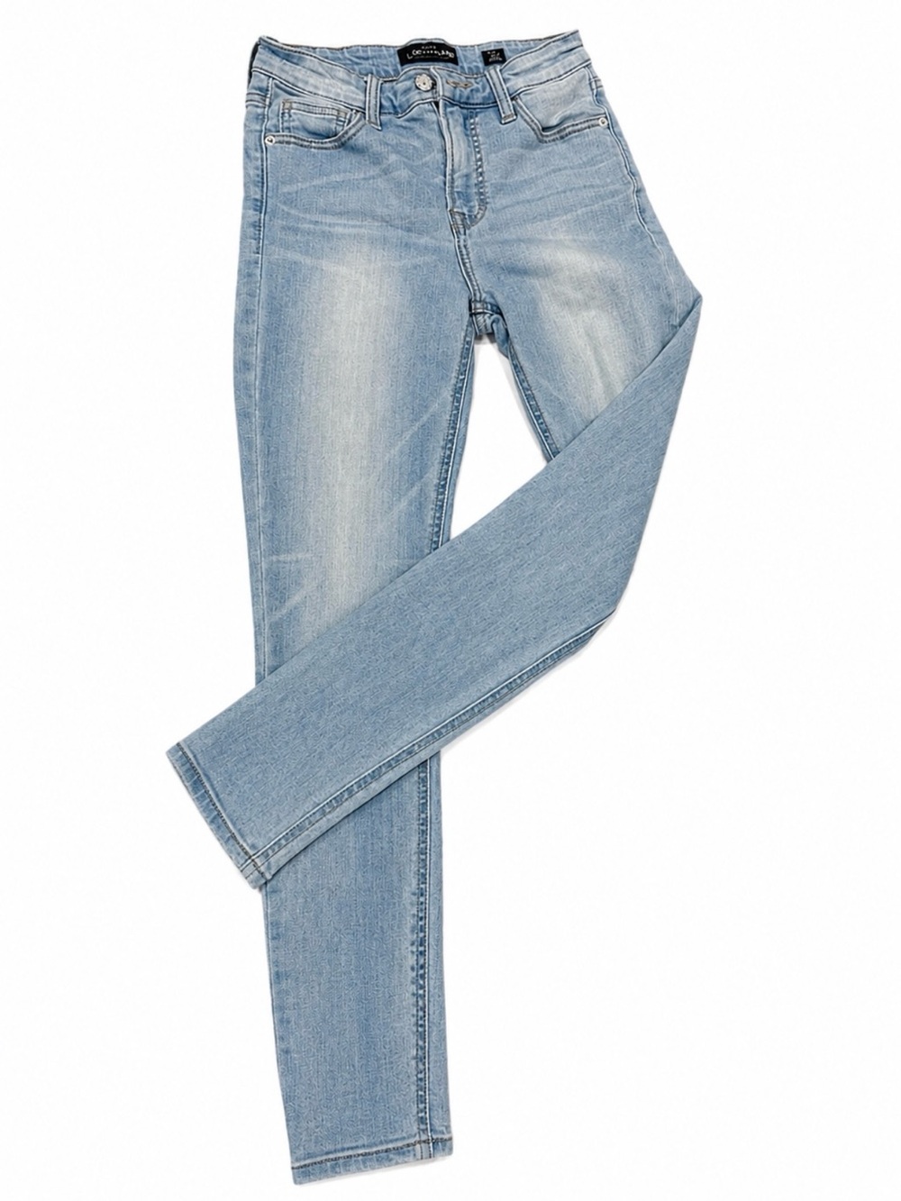 Lucky Brand Women’s 00 24 Ankle Skinny Jeans Light Wash Stretch Denim